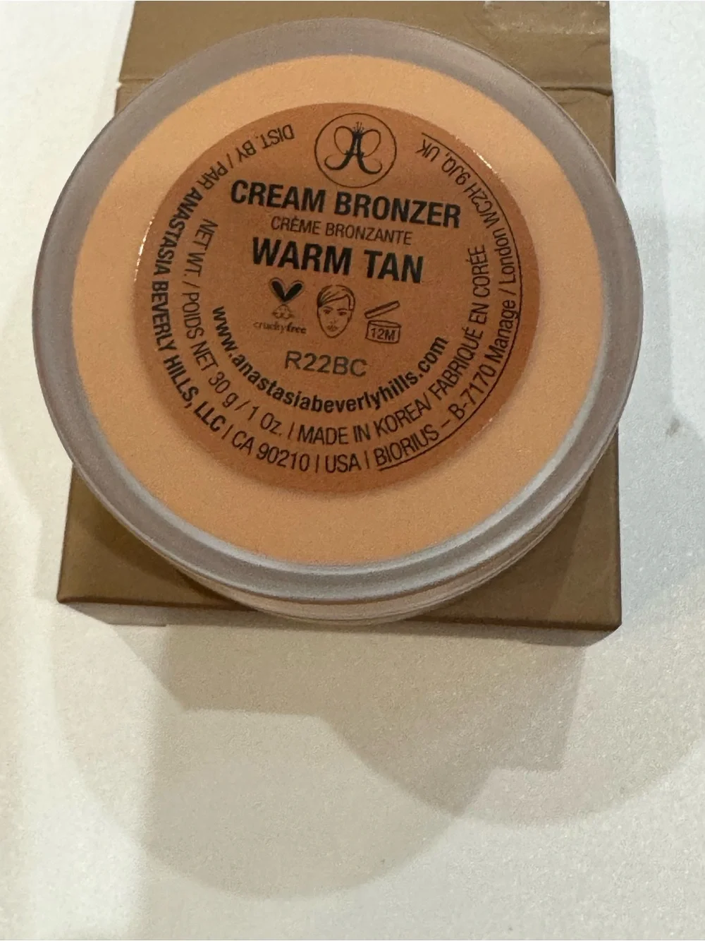 Anastasia Cream Bronzer